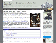 Tablet Screenshot of bchavez.bitarmory.com